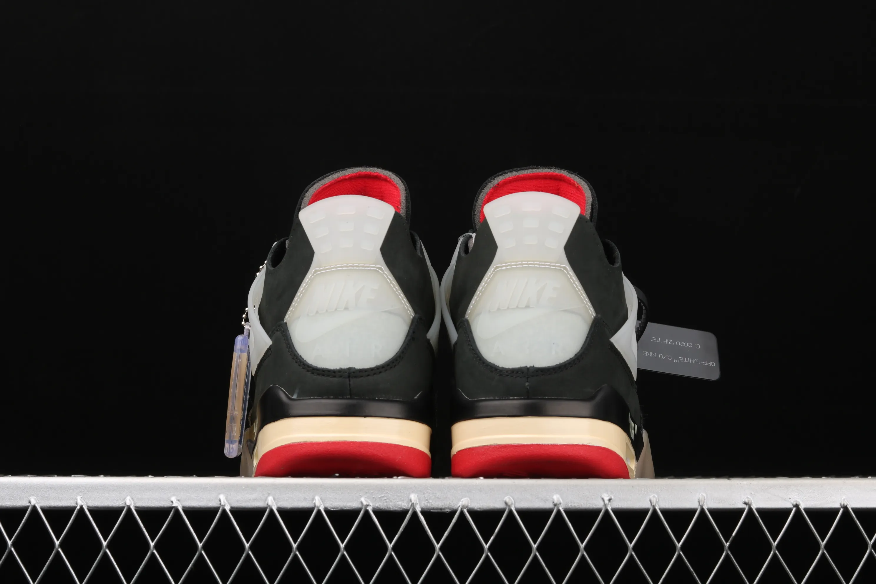 All categories Air Jordan Jordan series basketball shoes Air Jordan 4 Special offer Air Jordan 4 AJ4 Joe 4 replica black and red CV9388-001